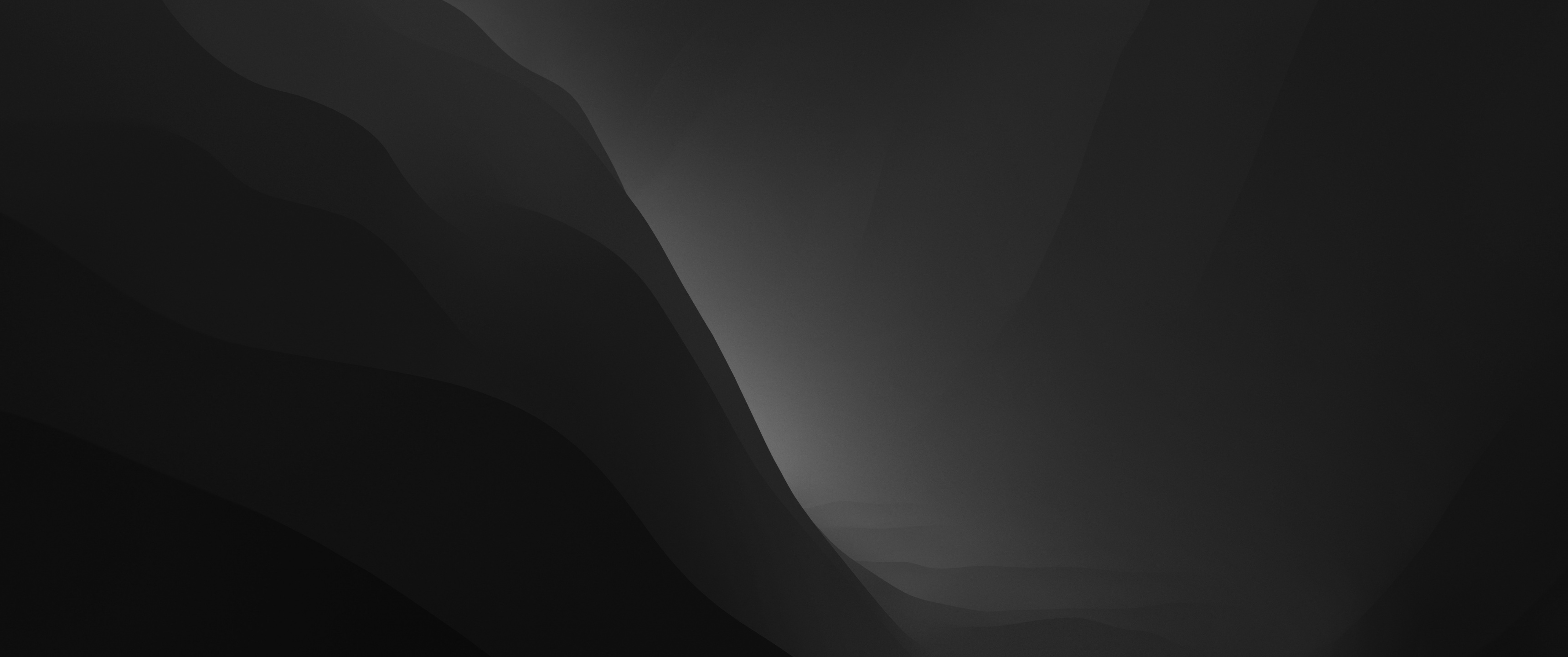 macOS Monterey Wallpaper 4K, Dark Mode