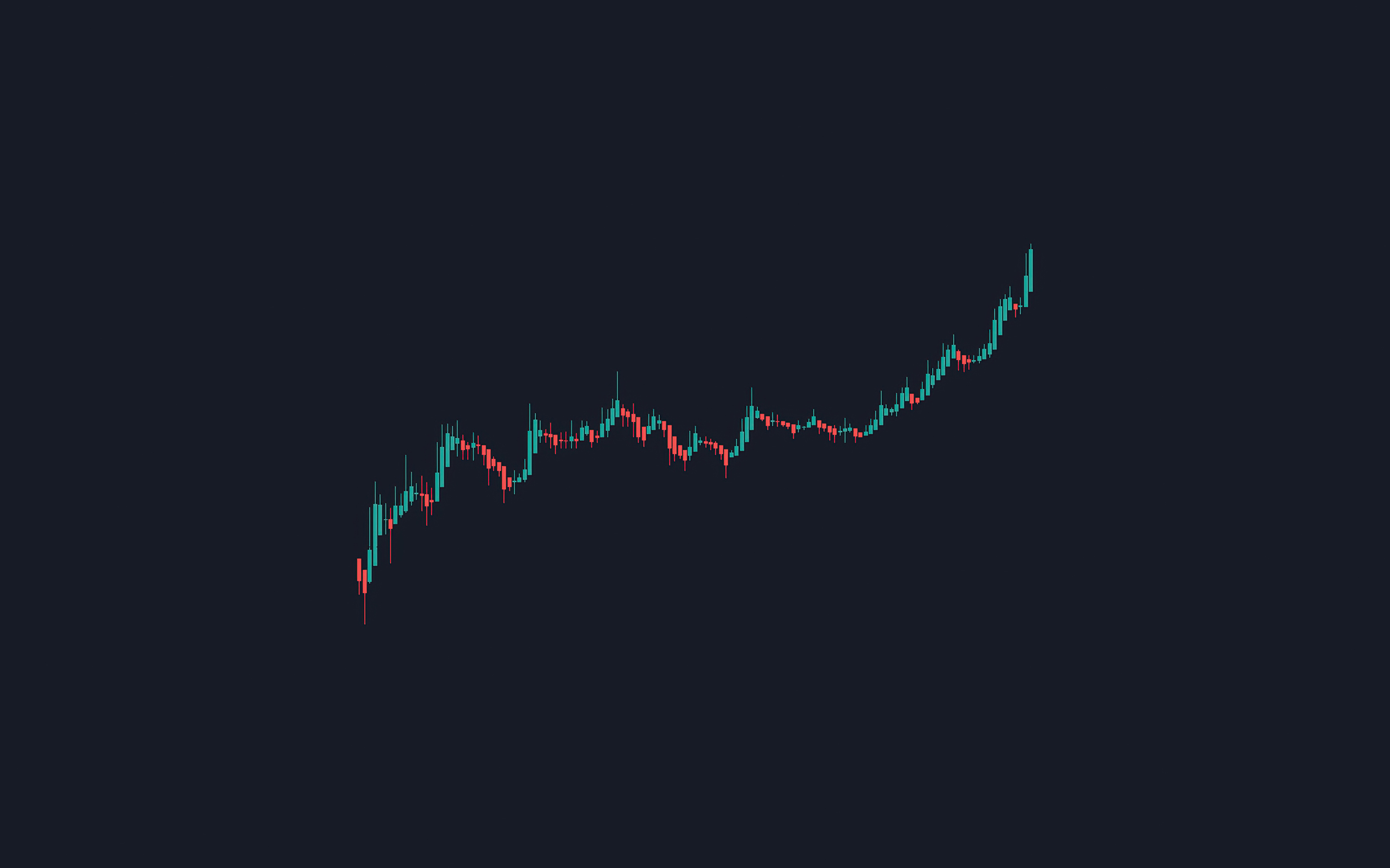 Stock Chart Minimal 4k