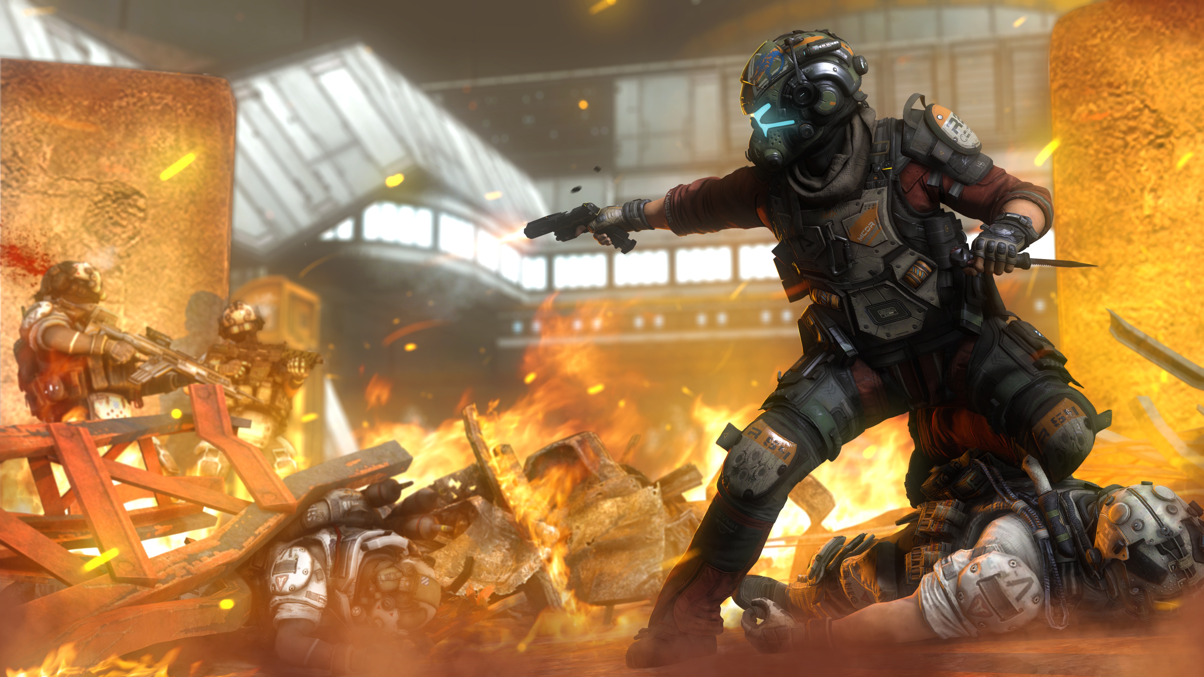 Download Video Game Titanfall 2 4k