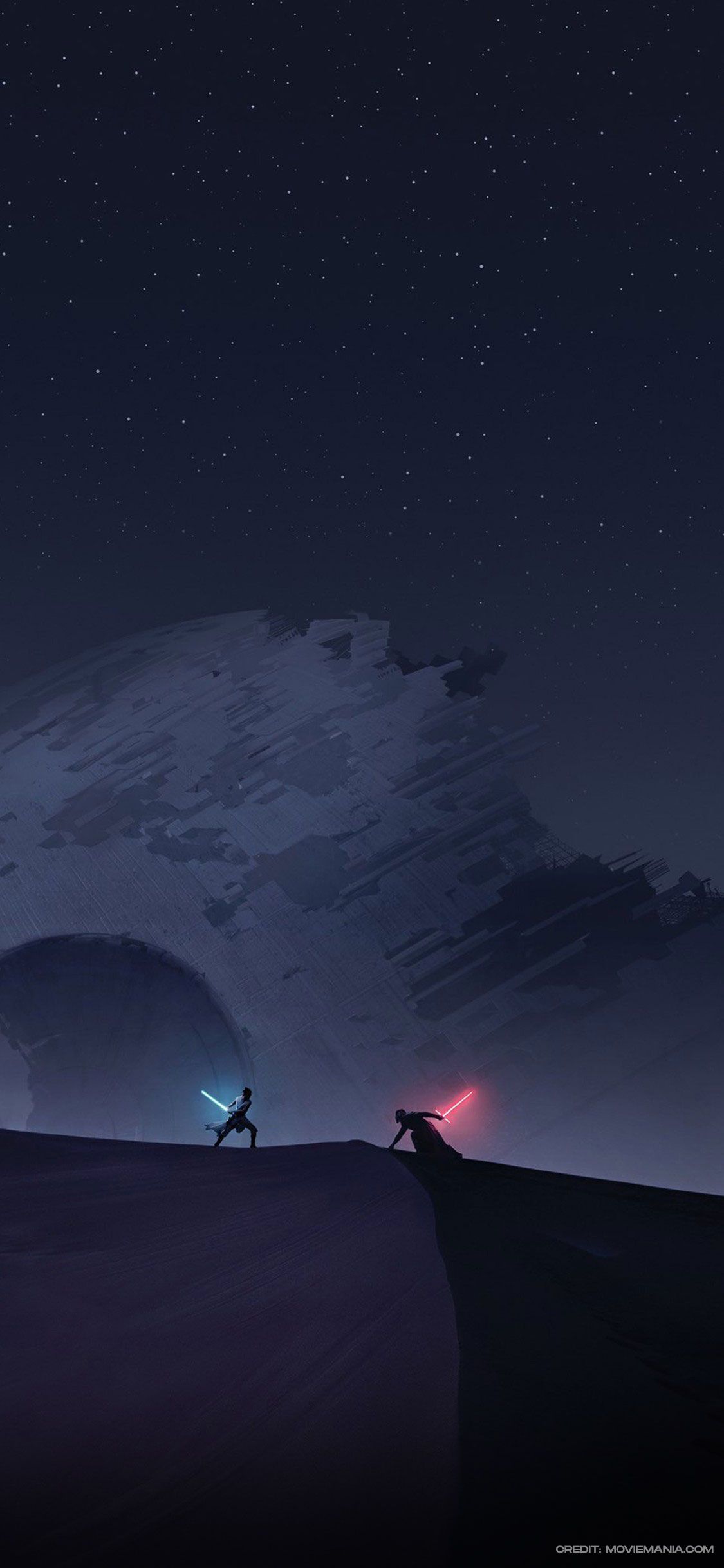 Minimalist Star Wars iPhone Wallpaper