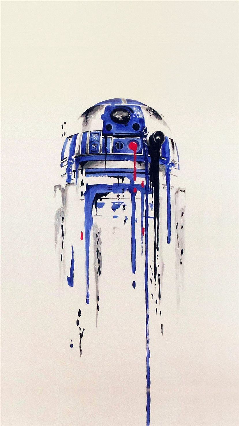 Minimal Painting Starwars Art