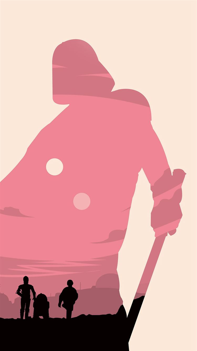 New Hope Starwars Art Minimal iPhone 8