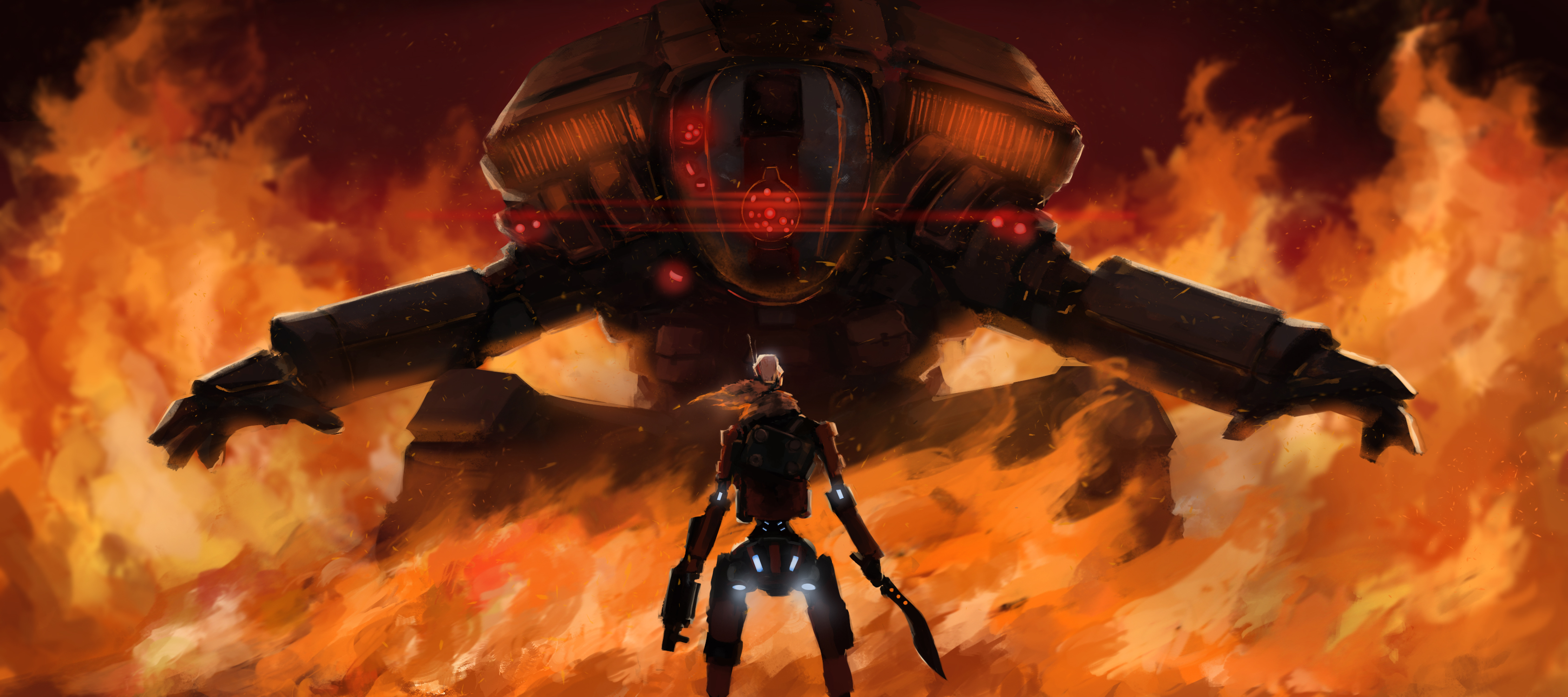 Titanfall 2 Digital Art Wallpaper, HD