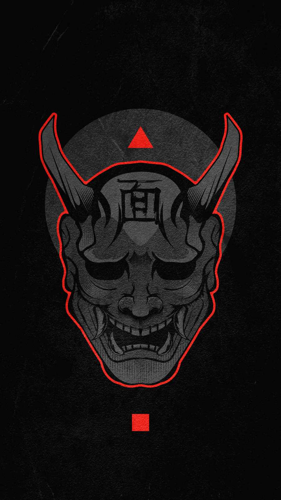 Monster Mask iPhone Wallpaper