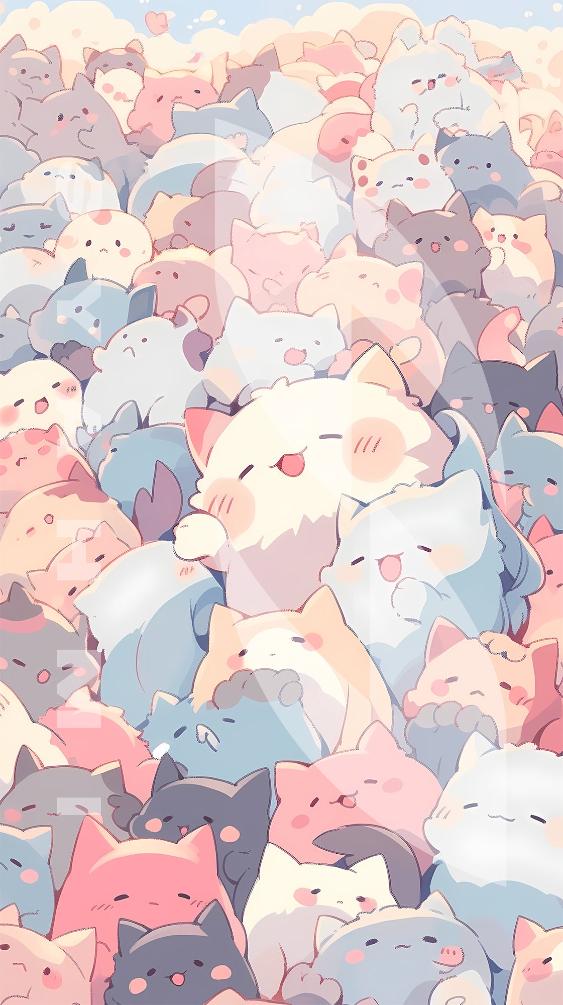 Cute Cat Wallpaper Cute Anime Wallpaper