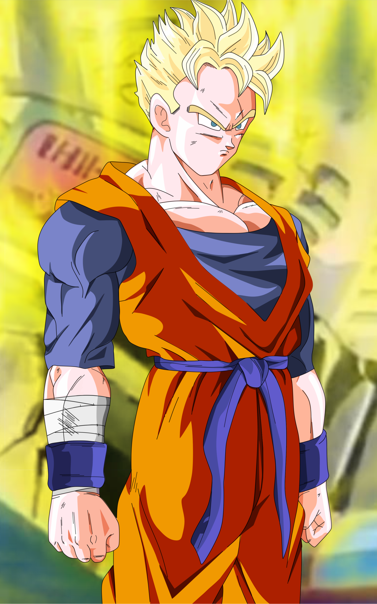 Gohan (Dragon Ball) iPhone Wallpaper