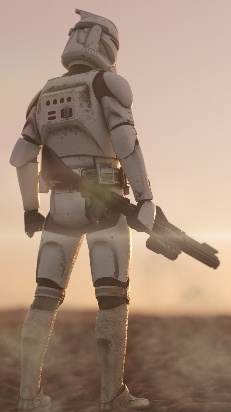 Clone Trooper iPhone Wallpaper