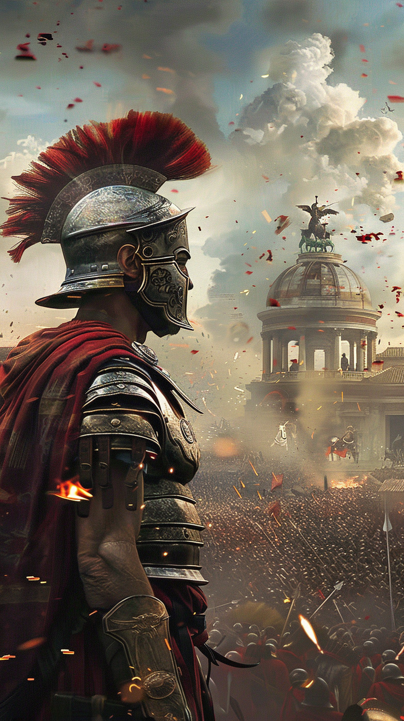 AI Gladiator wallpaper, image. pc