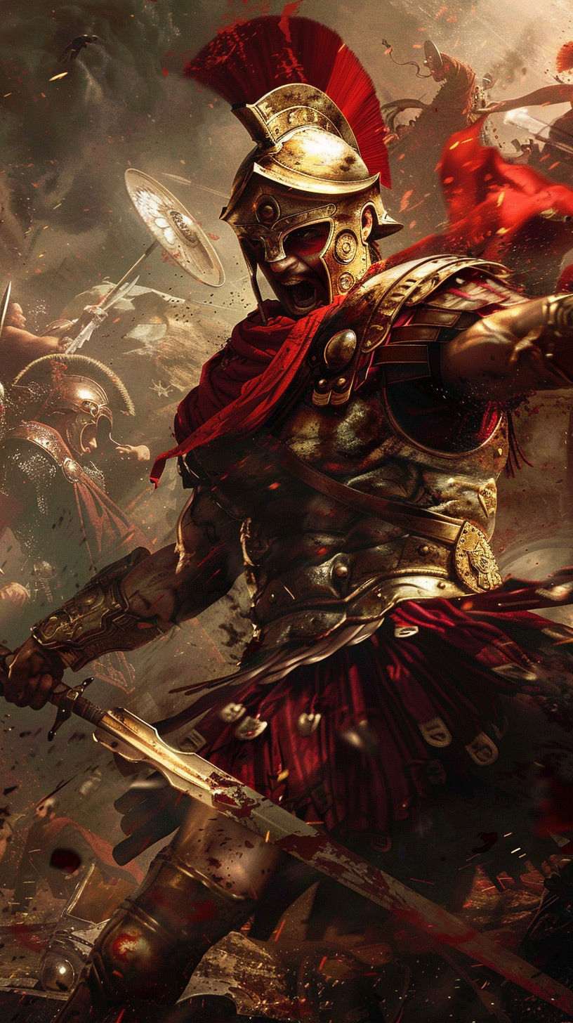 AI Gladiator wallpaper, image. pc