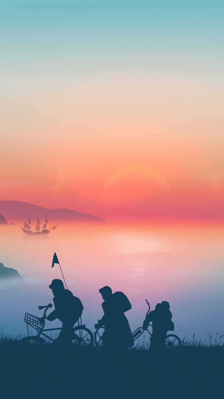 Goonies Wallpaper 4K, Morning, Sunrise