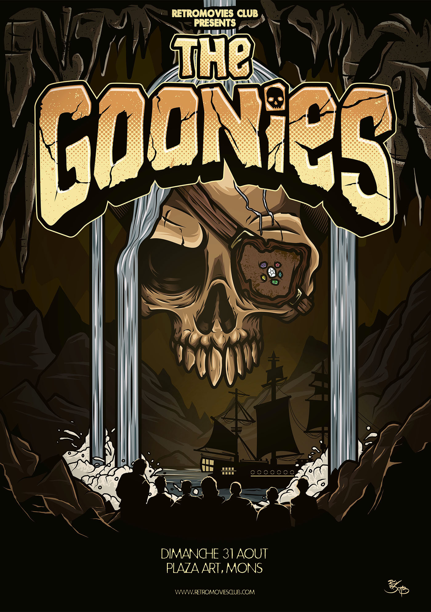 THE GOONIES. (retromoviesclub) - Behance