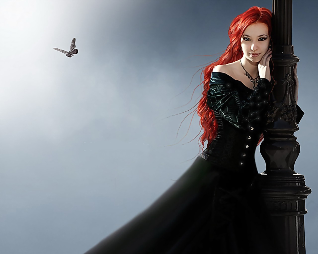 HD desktop wallpaper: Gothic, Women