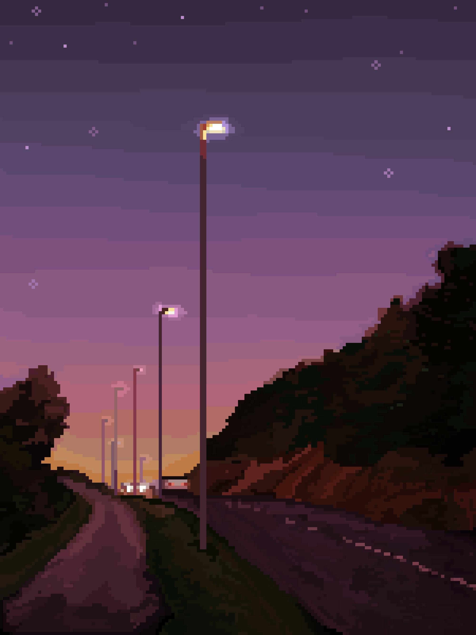 late summer night walk