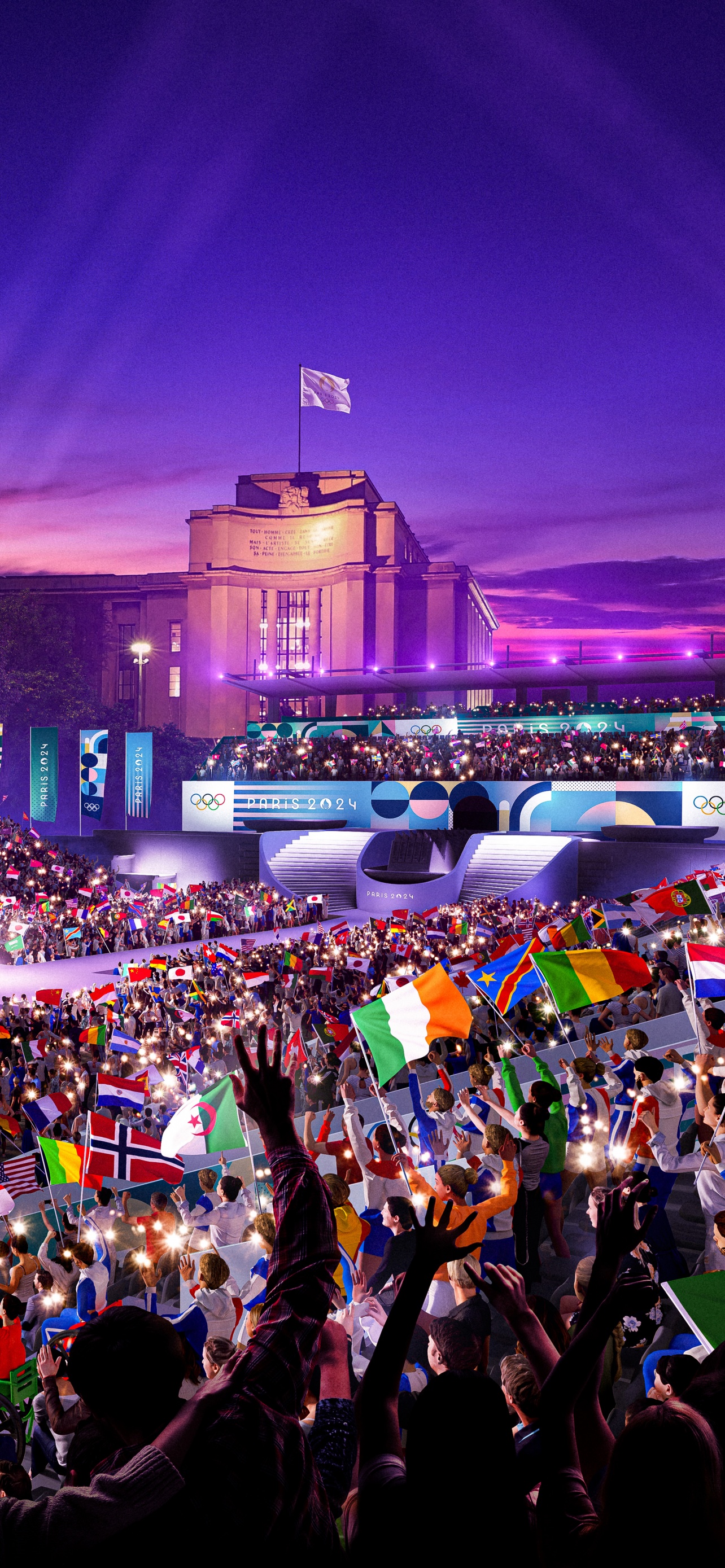 Summer Olympics Wallpaper 4K, Paris