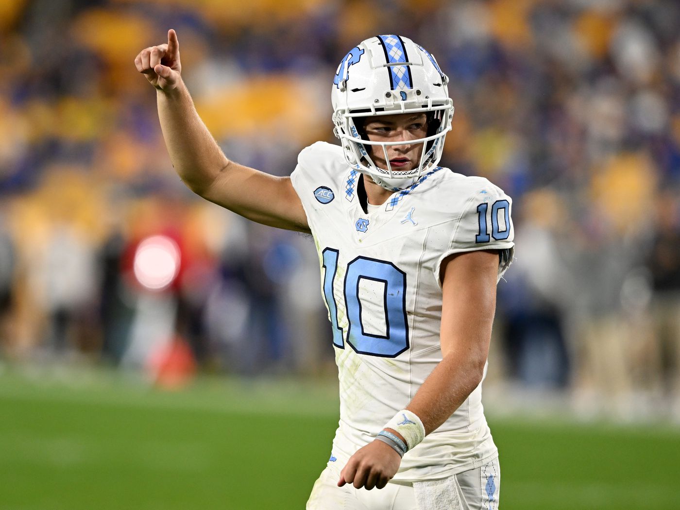 North Carolina Quarterback Drake Maye