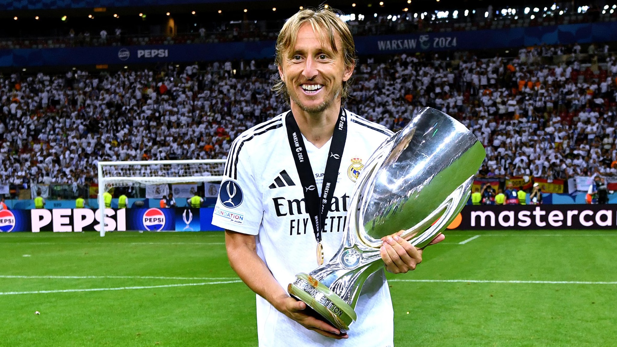 Real Madrid win sixth Super Cup: Ancelotti, Carvajal and Modrić reach new milestones. UEFA Super Cup 2024