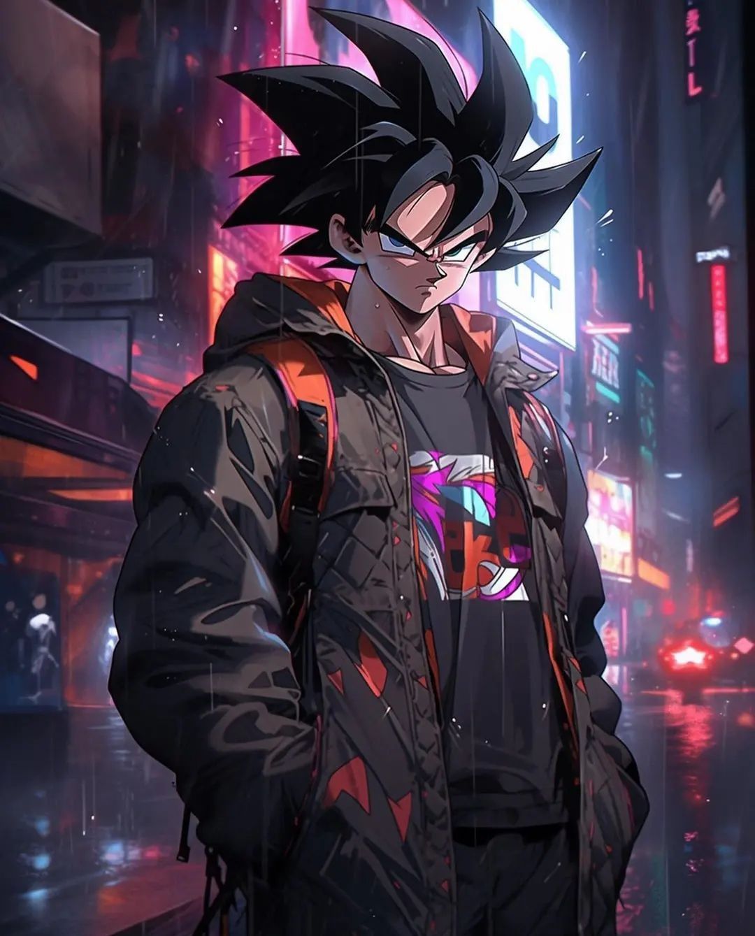 Cyberpunk Goku