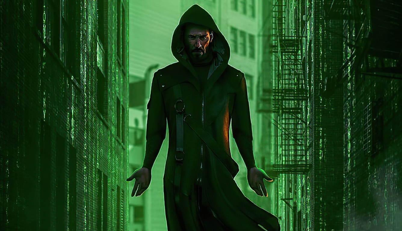 Keanu Reeves The Matrix 4k