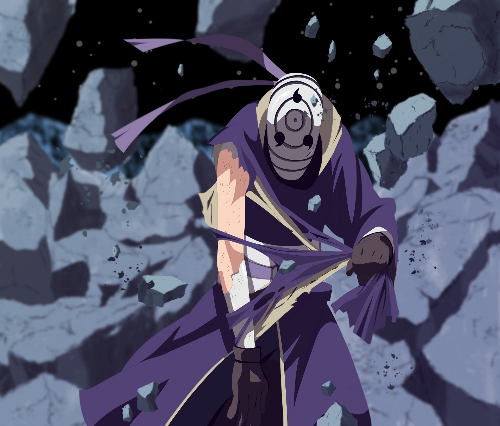 Wallpaper naruto, tobi, 4th shinobi war