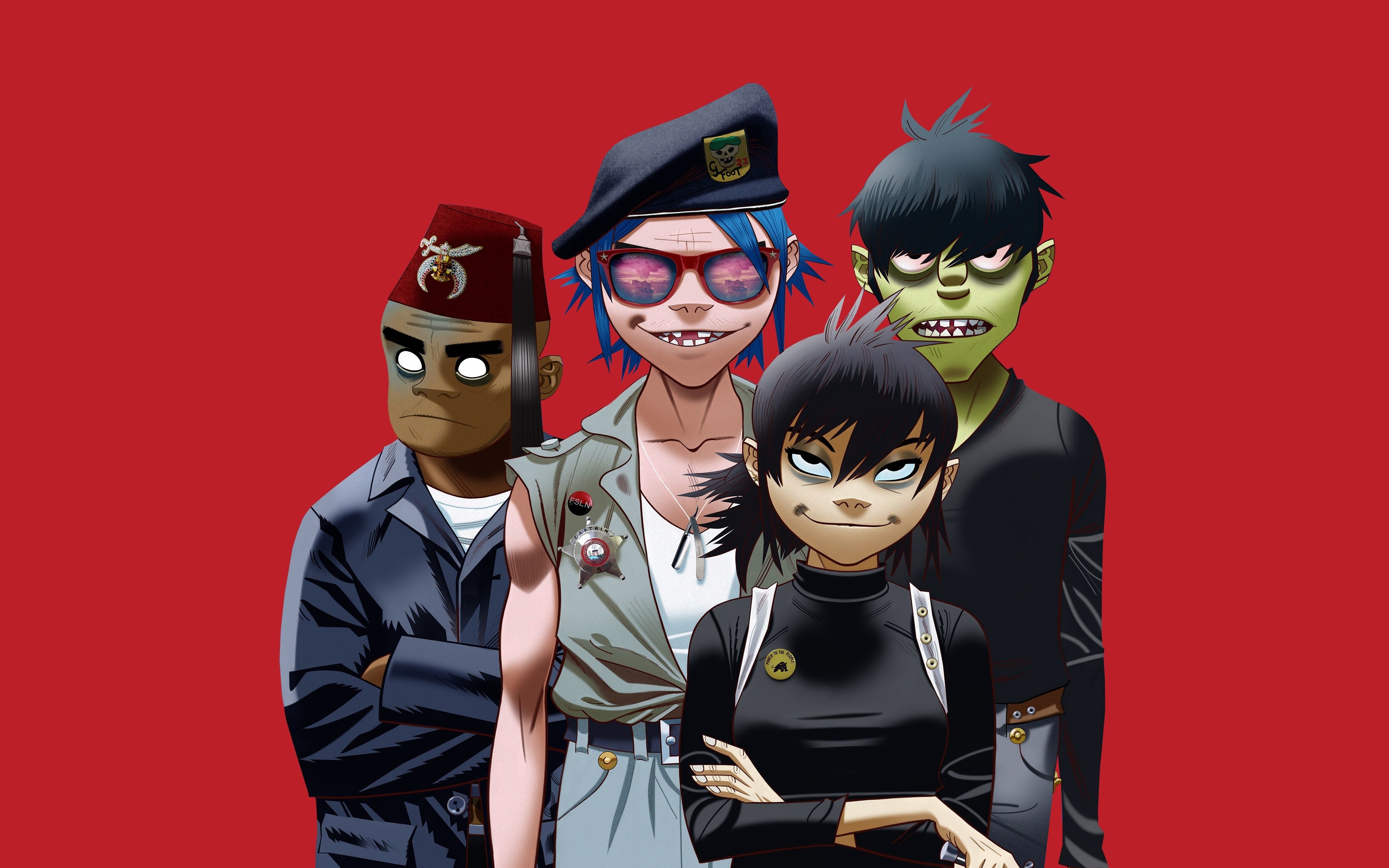 Music Gorillaz 4k Ultra HD Wallpaper