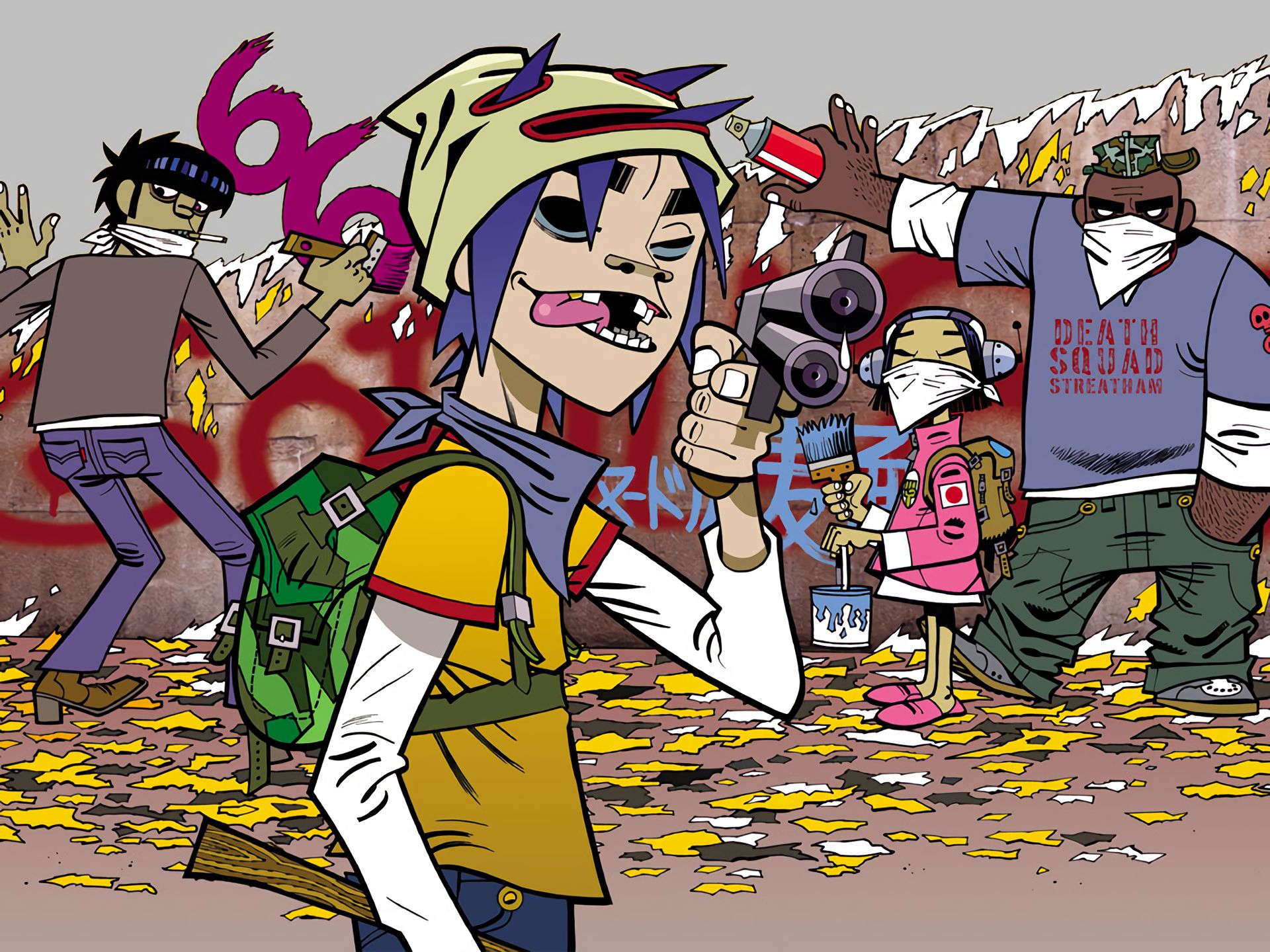 Download Gorillaz wallpaper