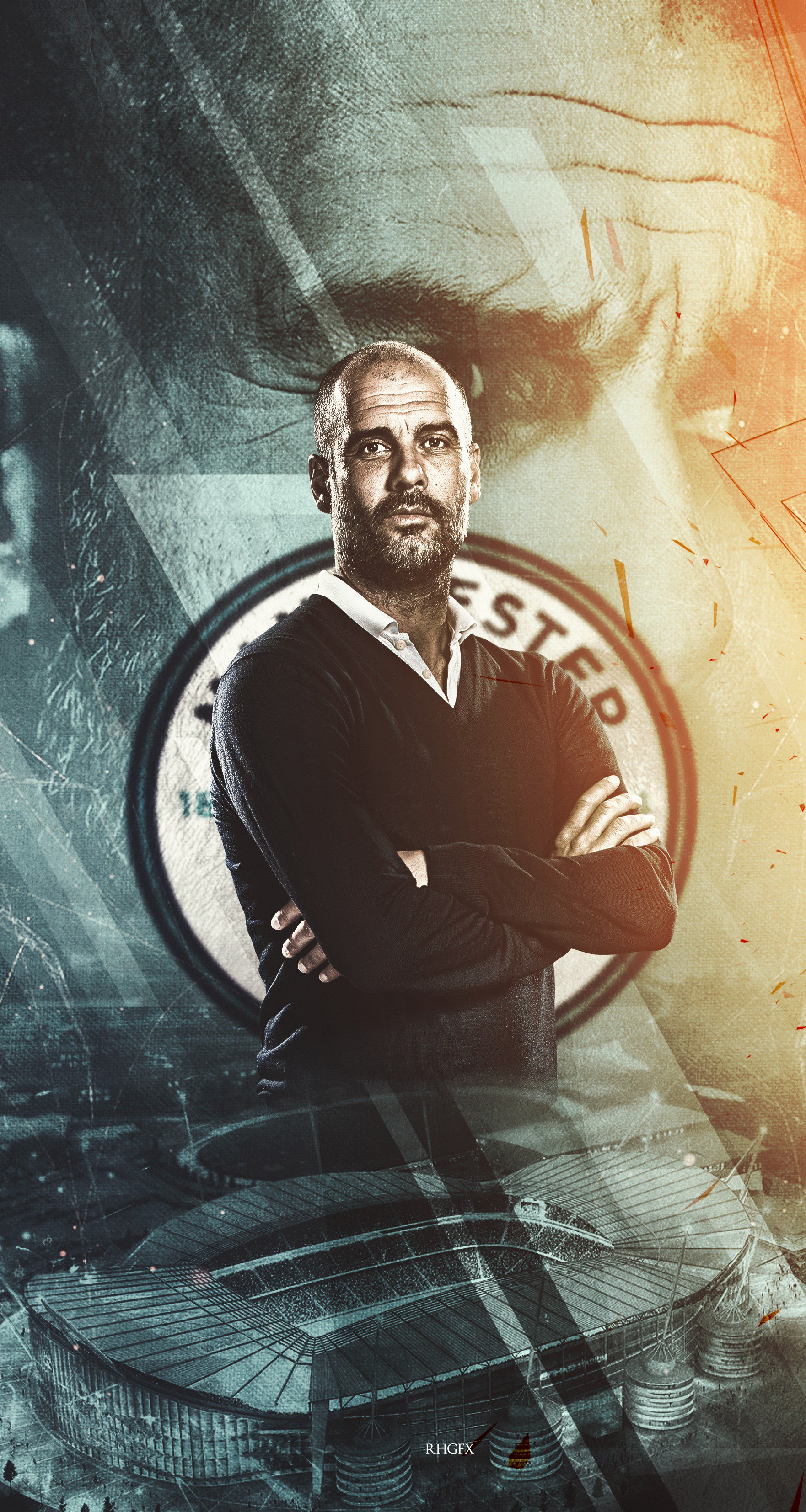 RHGFX Guardiola. Wallpaper