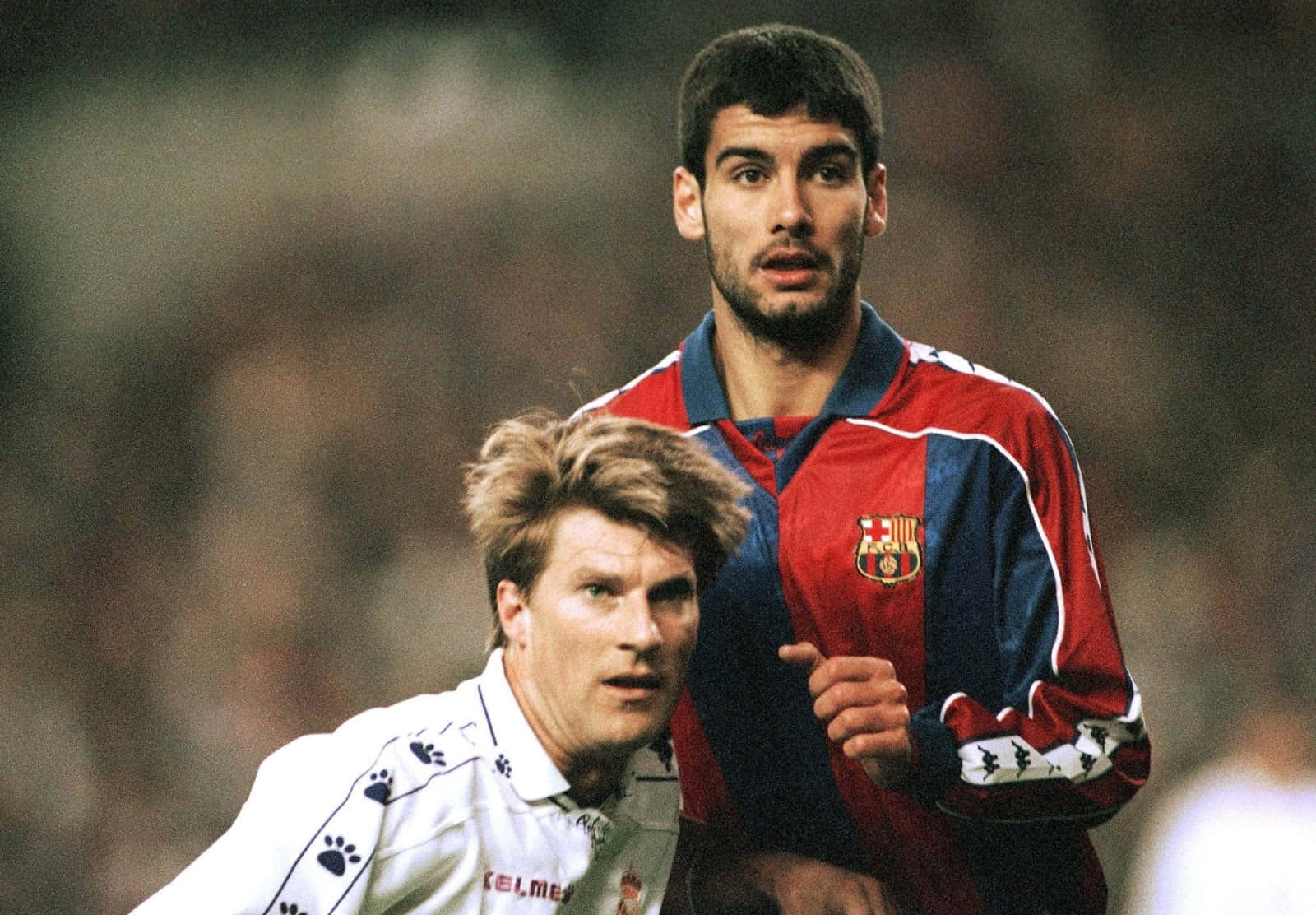 Download Michael Laudrup Beside Pep