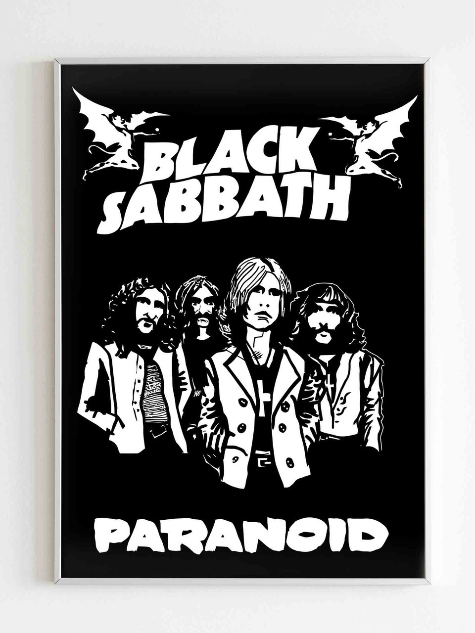 Black Sabbath Paranoid Poster