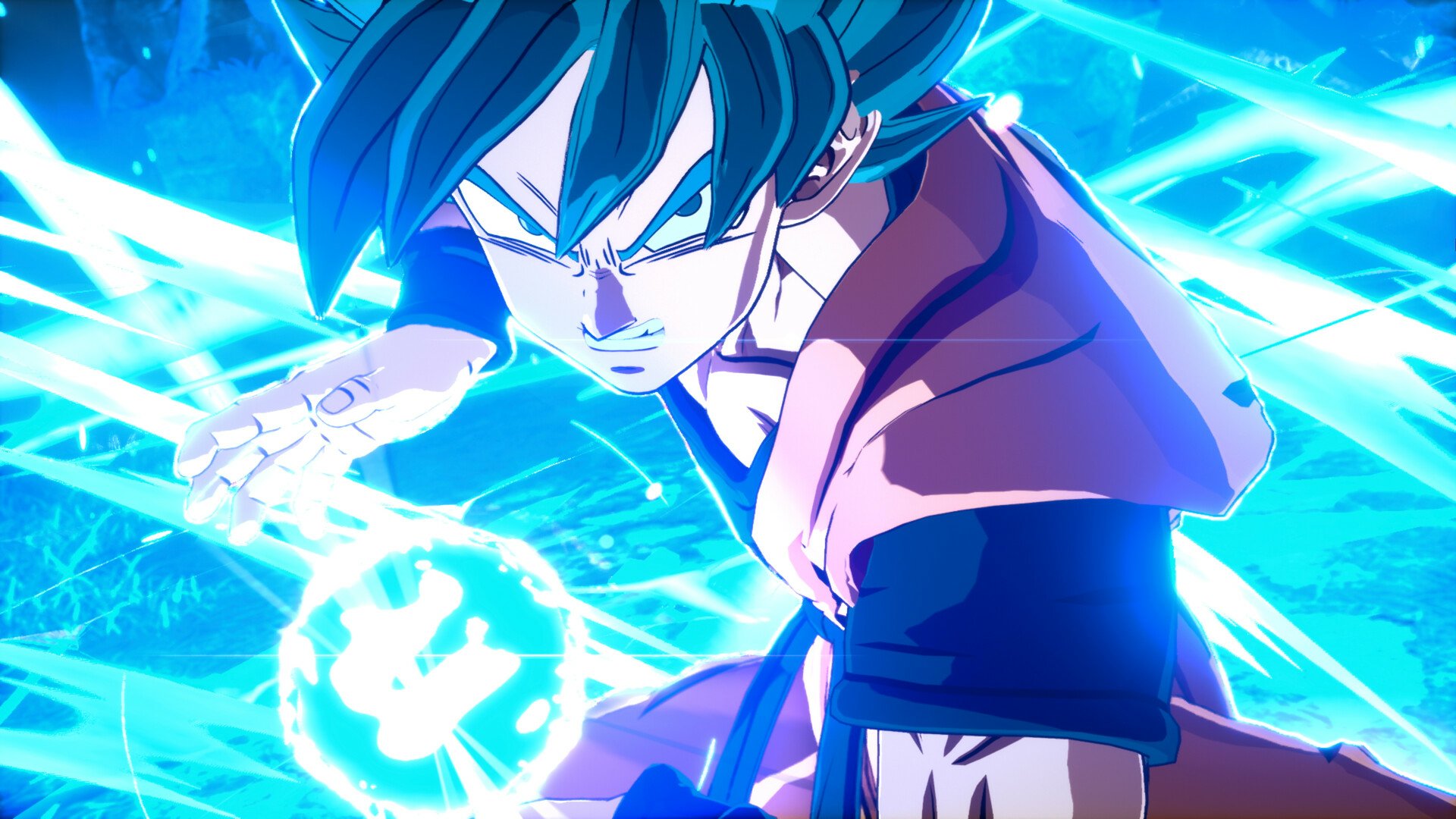 Super Saiyan Blue Goku HD Wallpaper. DRAGON BALL: Sparking! ZERO Gaming Backgroundx1080