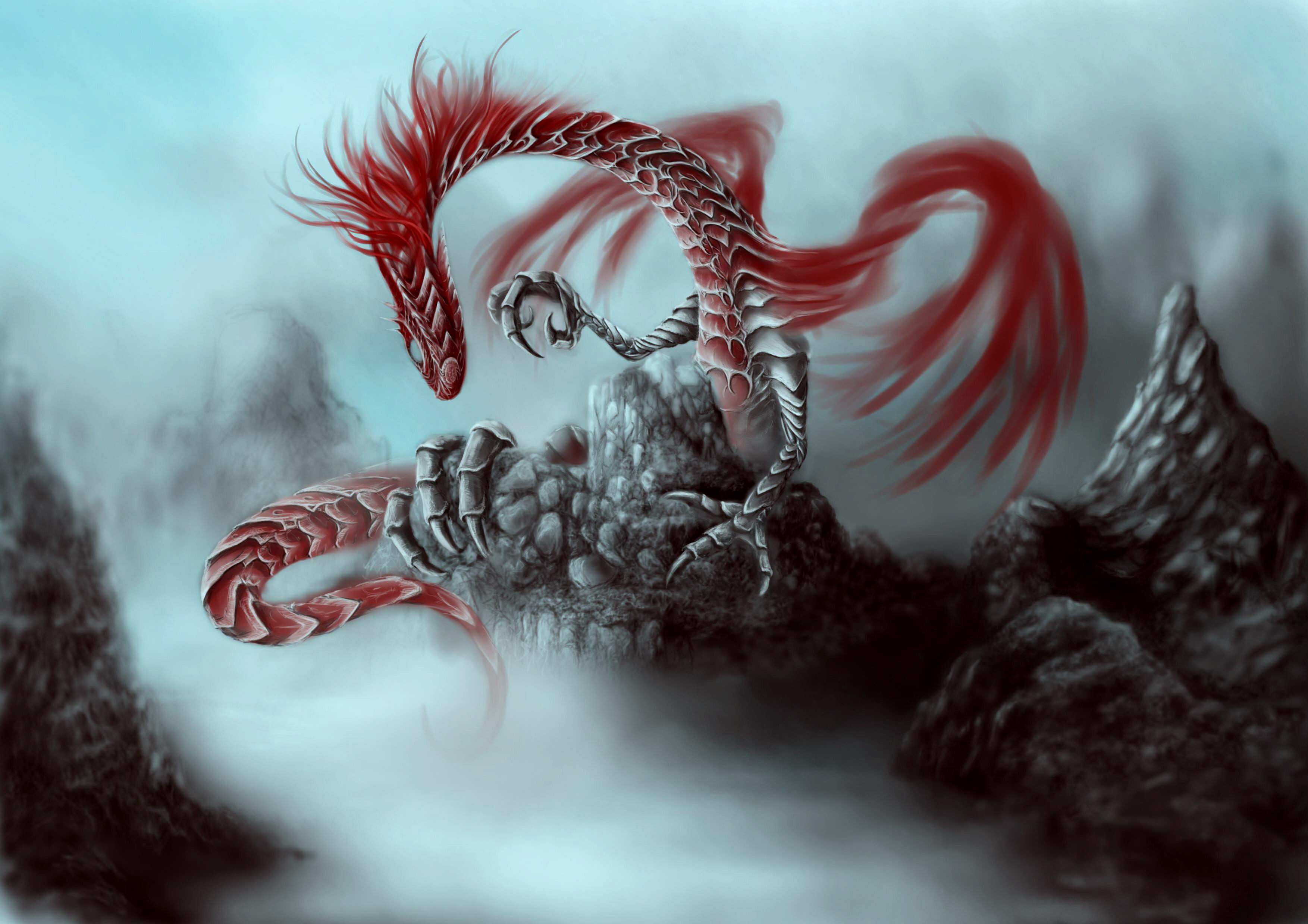 Download Fantasy Dragon HD Wallpaper