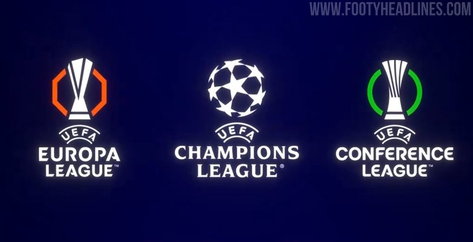 UEFA 24 25 Club Competition Logos