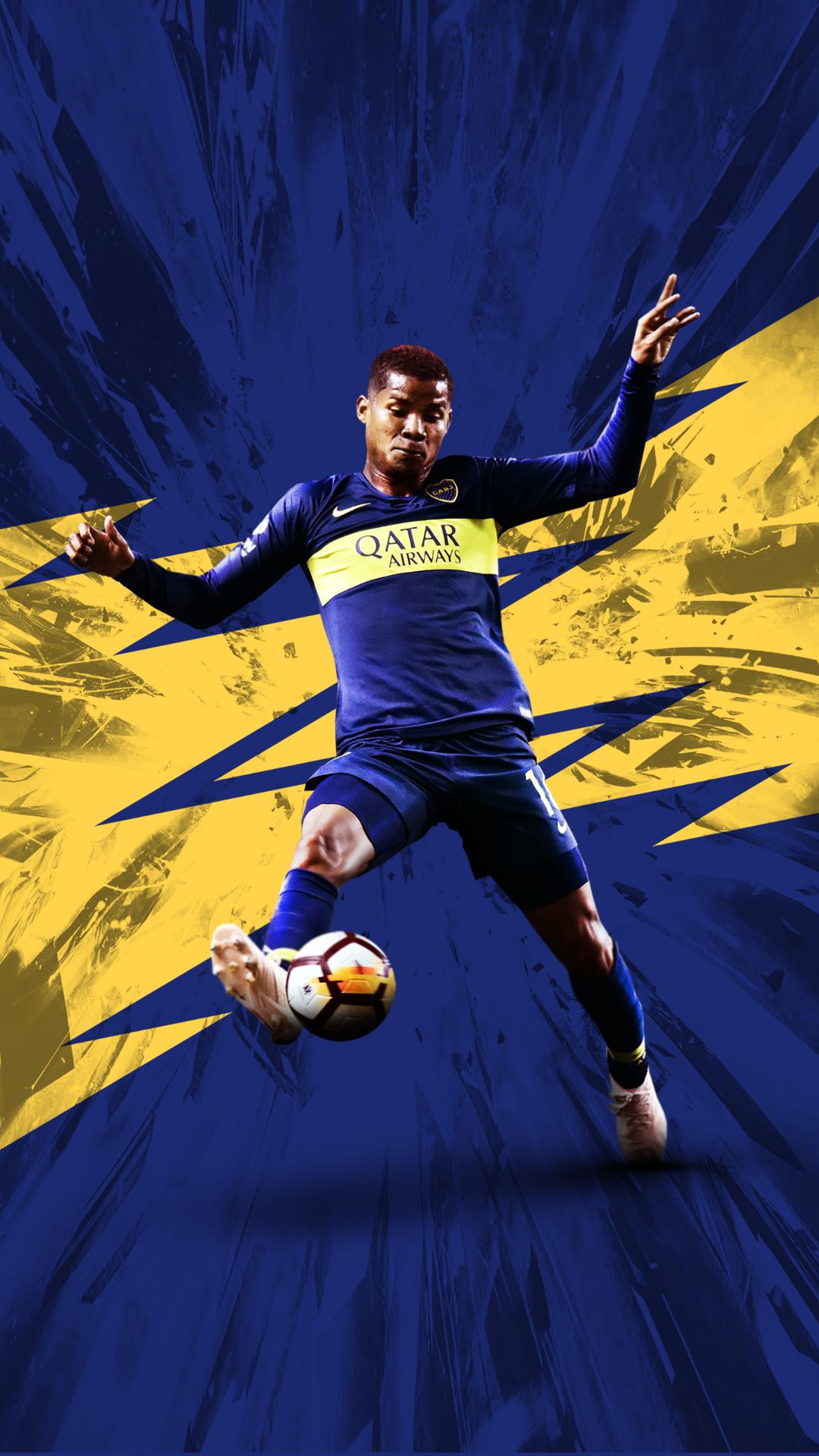 Wilmar Barrios in action for Boca