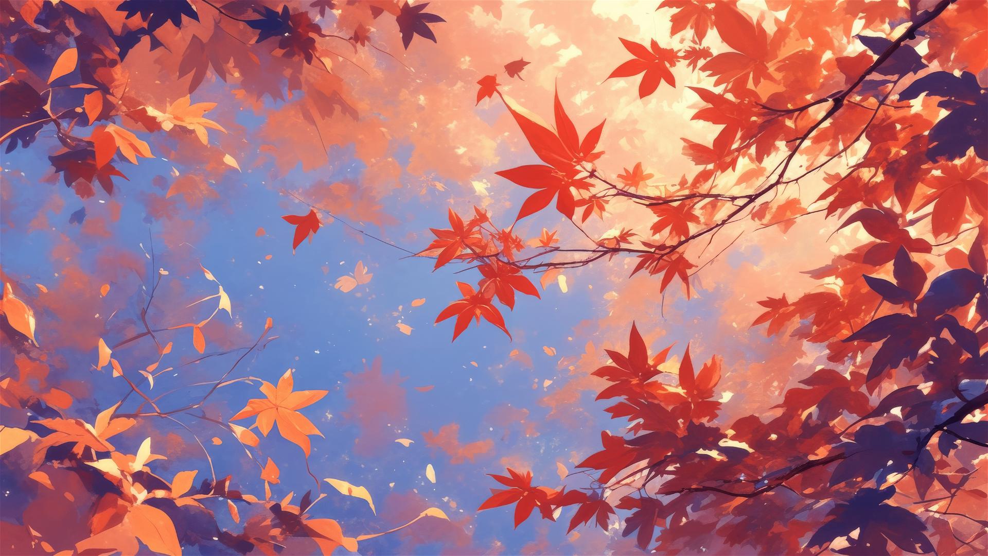4K HD Wallpaper: peak of autumn