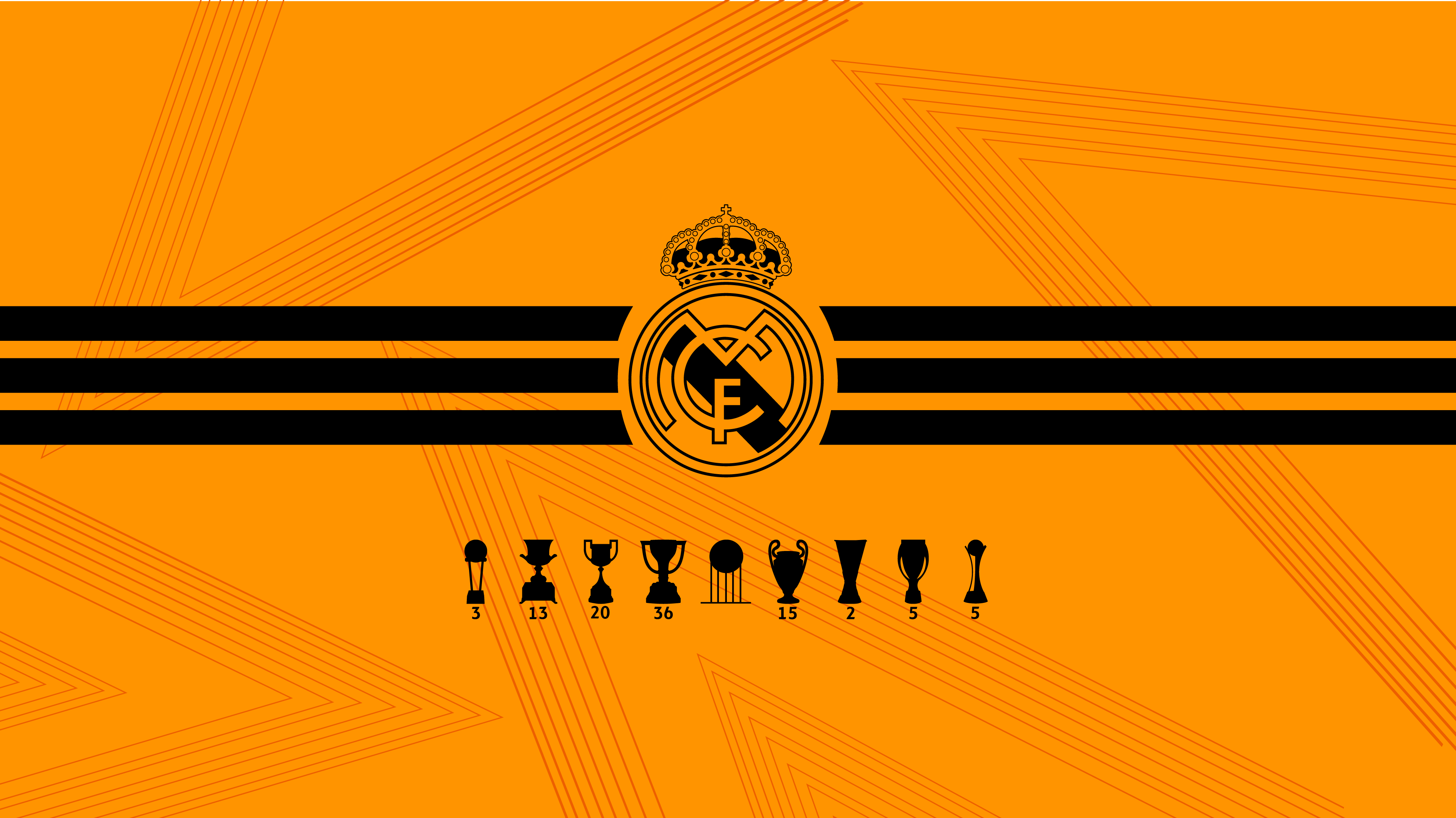 Real Madrid Wallpaper in the colours