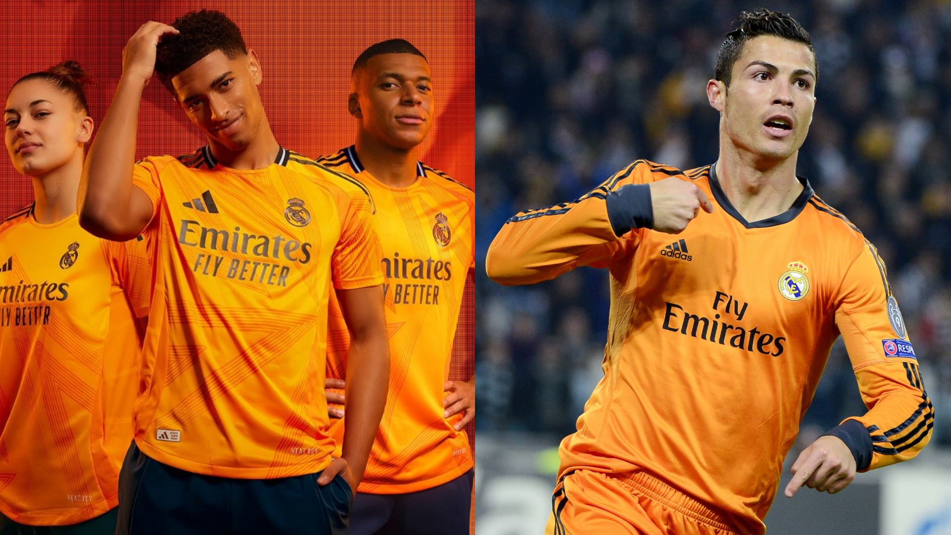 Real Madrid throw it back to Cristiano