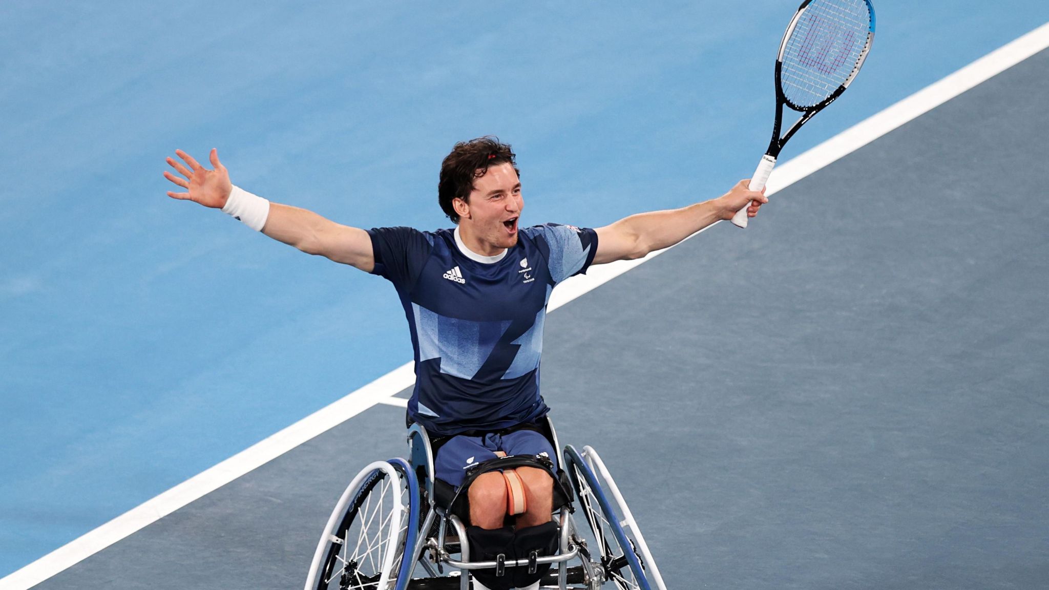 Wheelchair tennis player Gordon Reid