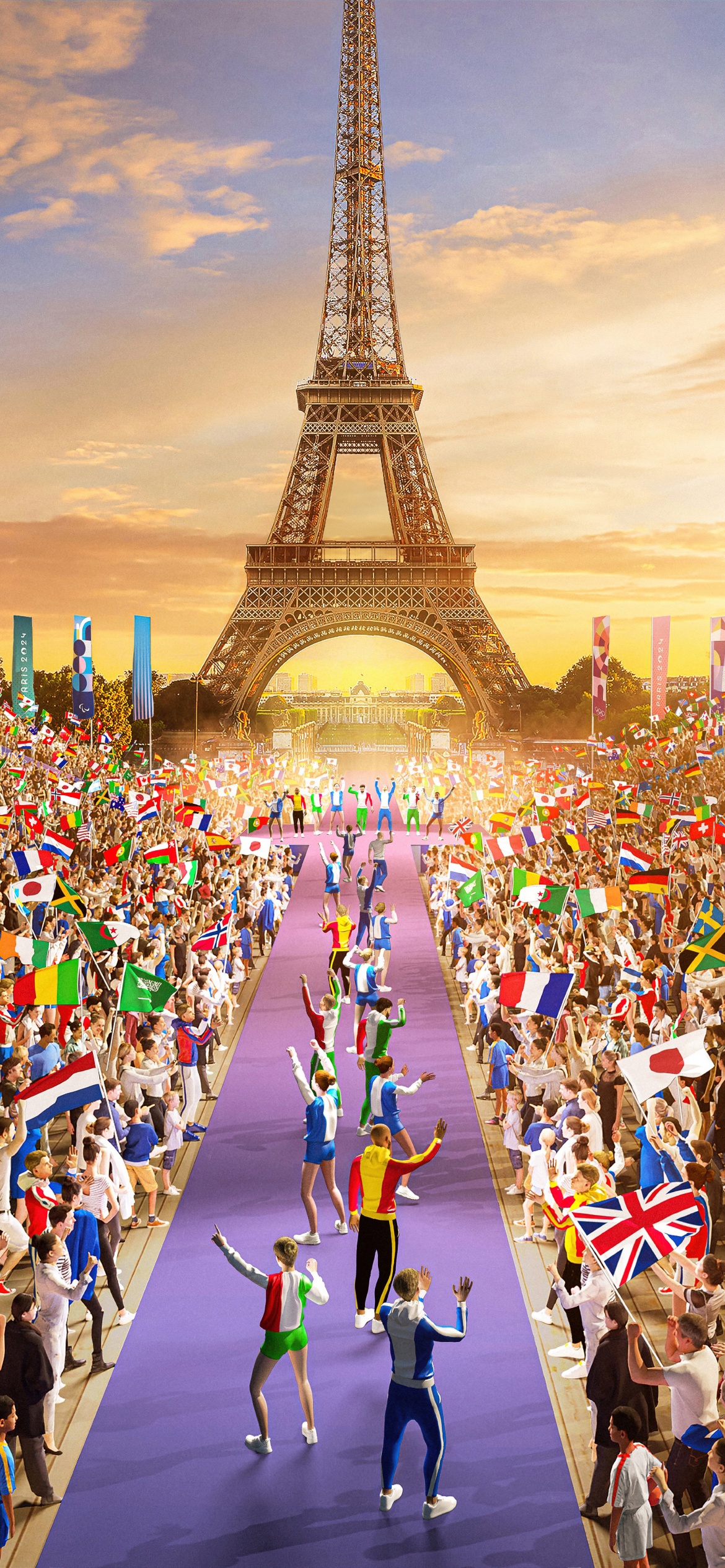Paris Wallpaper 4K, Summer Olympics