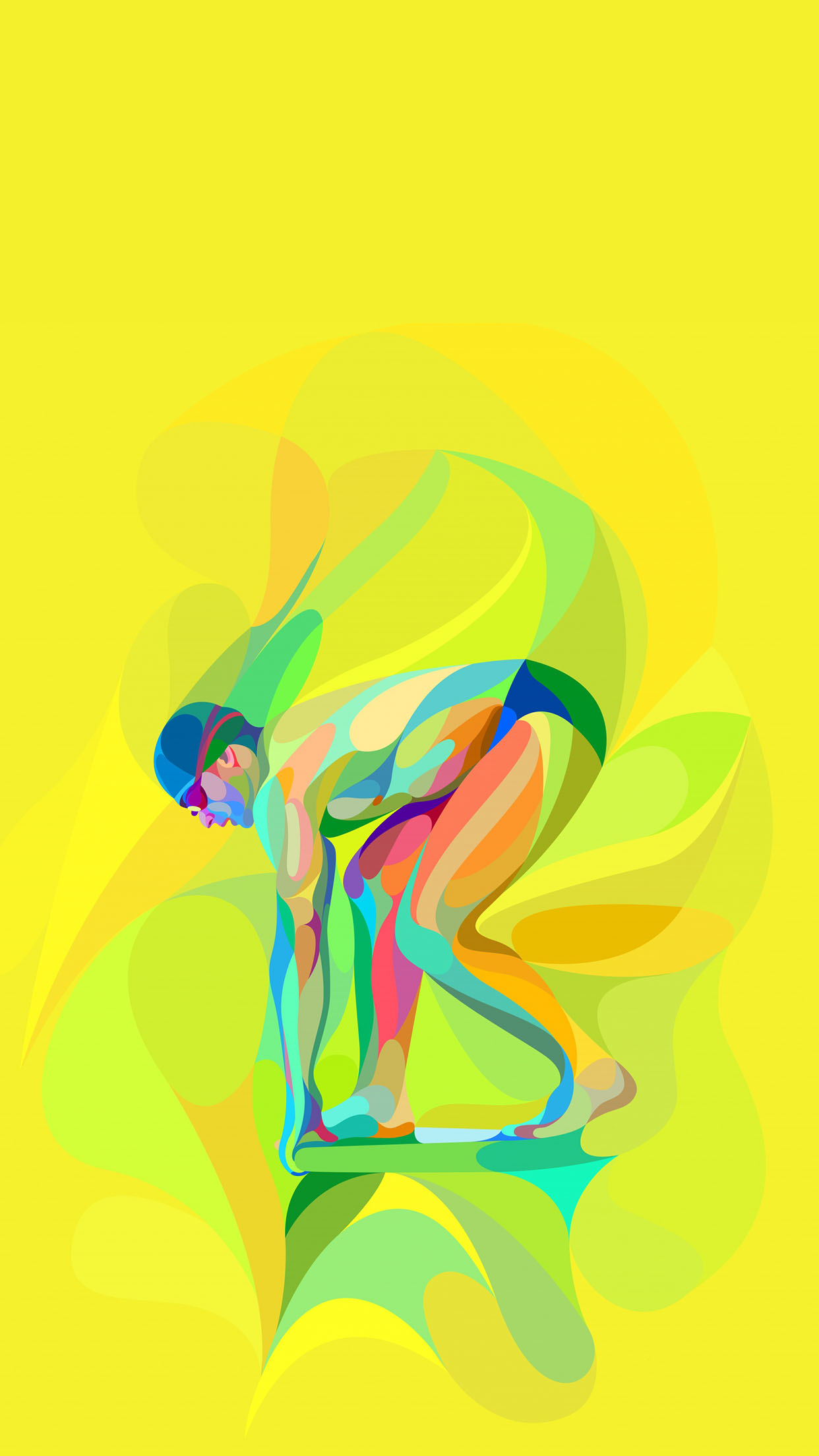 JO RIO 2016 Olympics Swimming Wallpaper