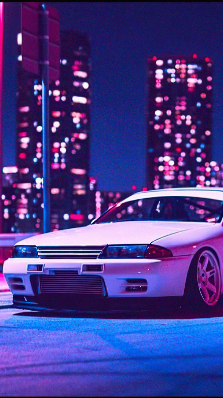 Nissan Skyline R32 Retrowave