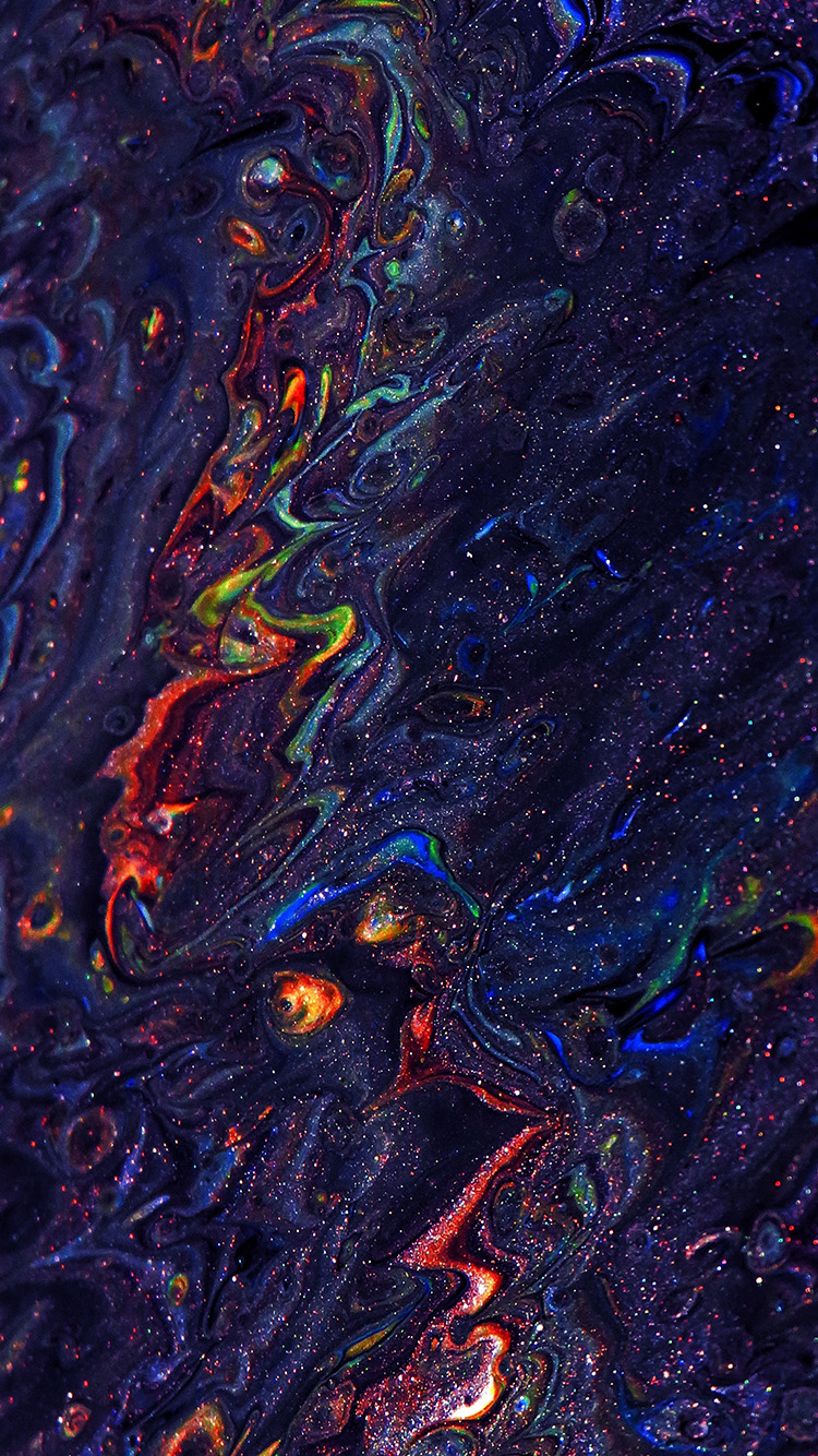 Oil Paint Abstract Pattern