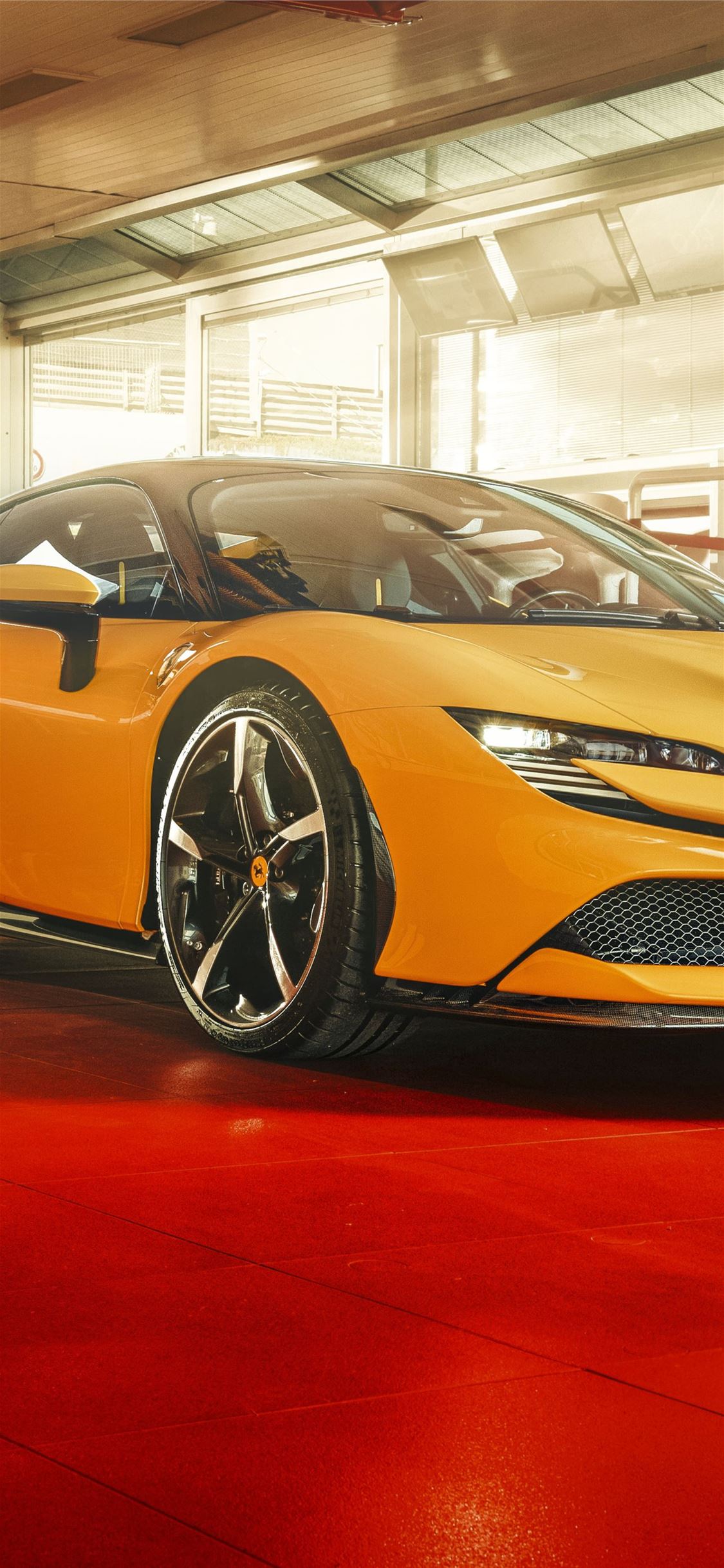 ferrari sf90 iPhone Wallpaper Free