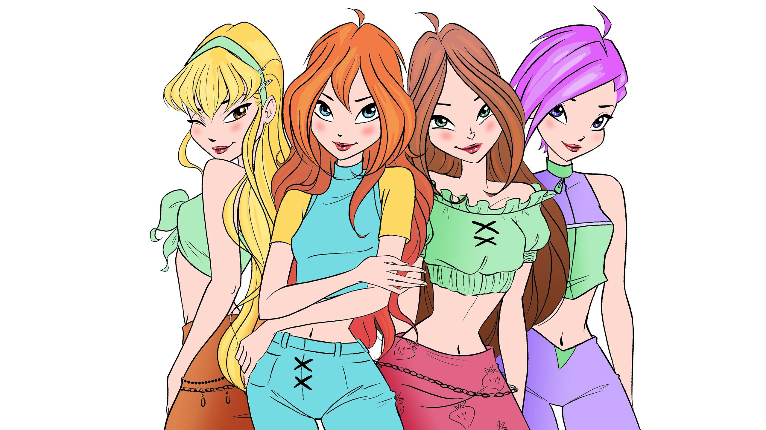 New Winx Club HD wallpaper with new official art
