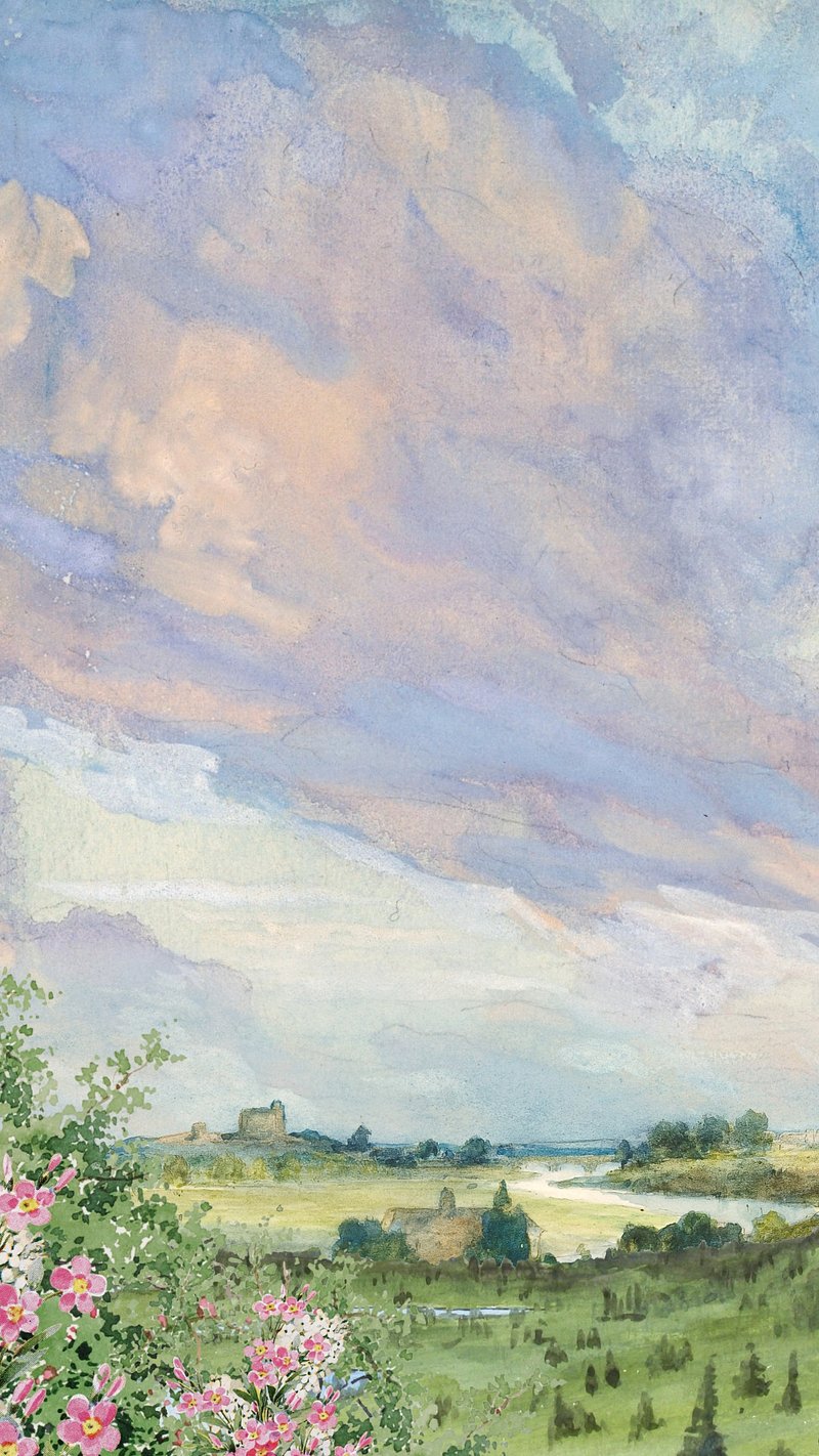 iPhone Watercolor Wallpaper. Free