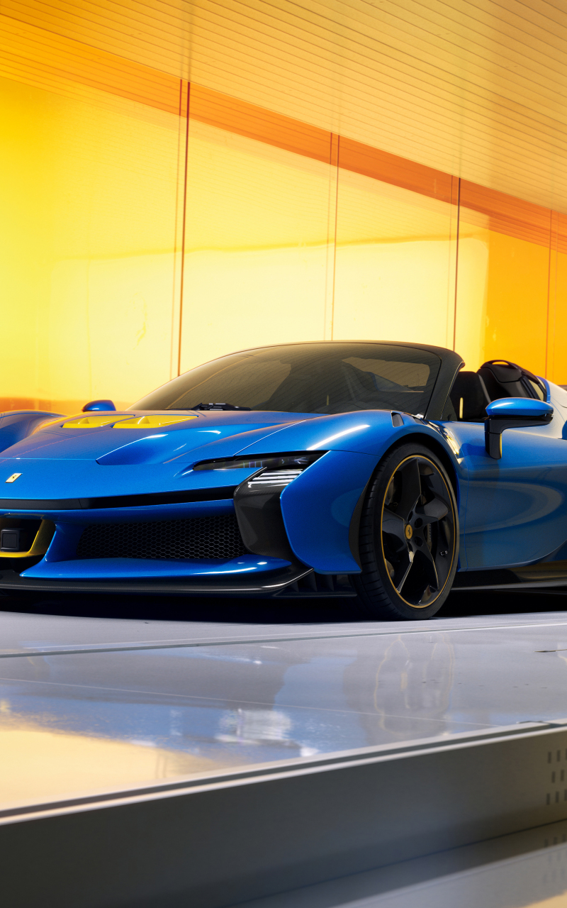 Download wallpaper 800x1280 ferrari