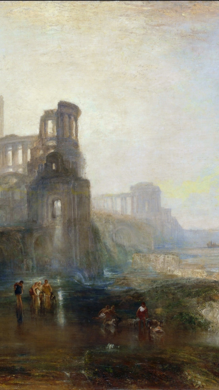 Artistic Oil Painting Phone Wallpaper