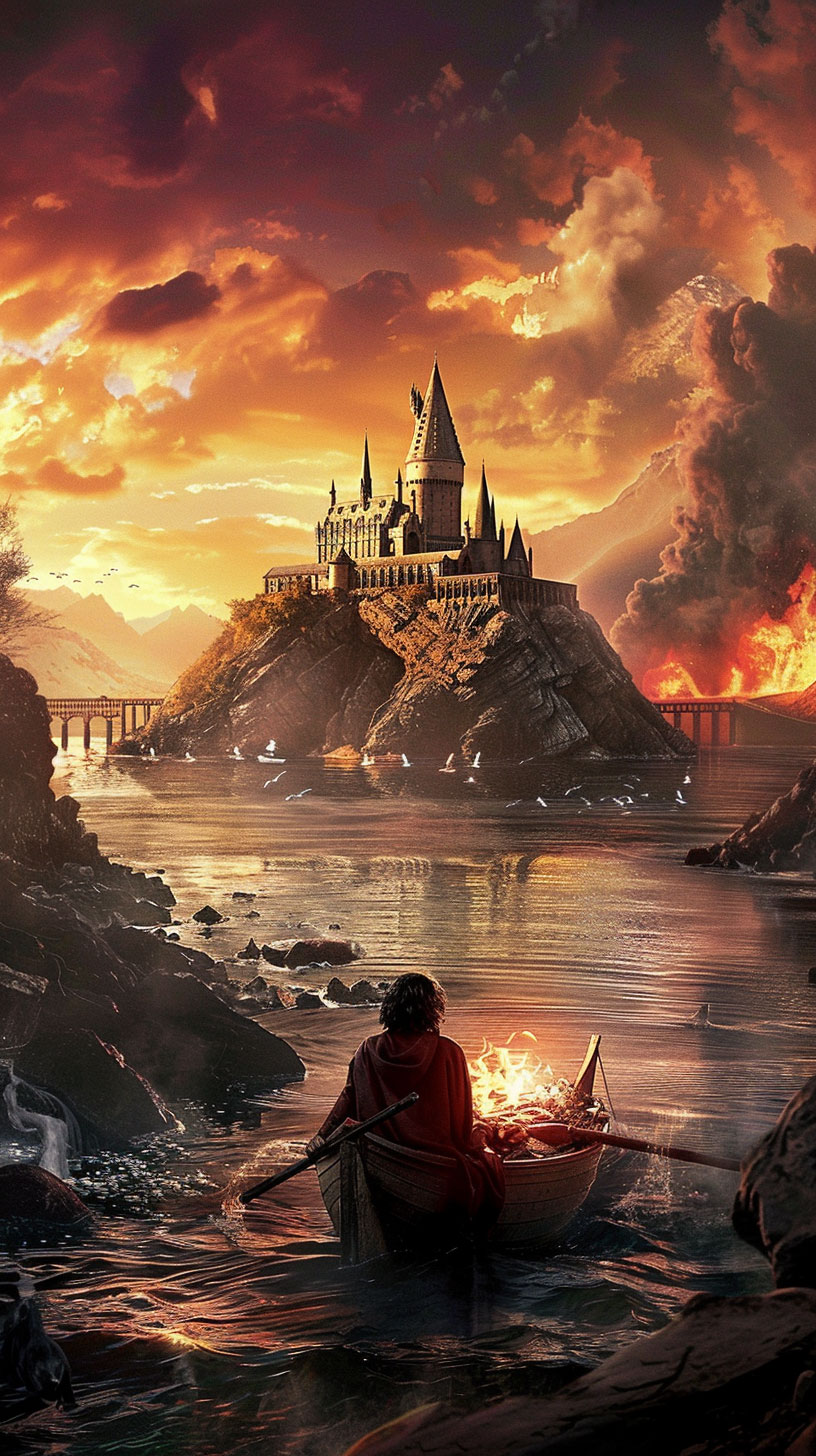 AI Harry potter lock screen