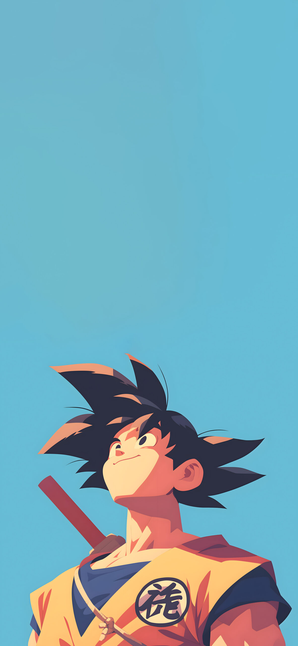 Goku Minimalist Dragon Ball Wallpaper