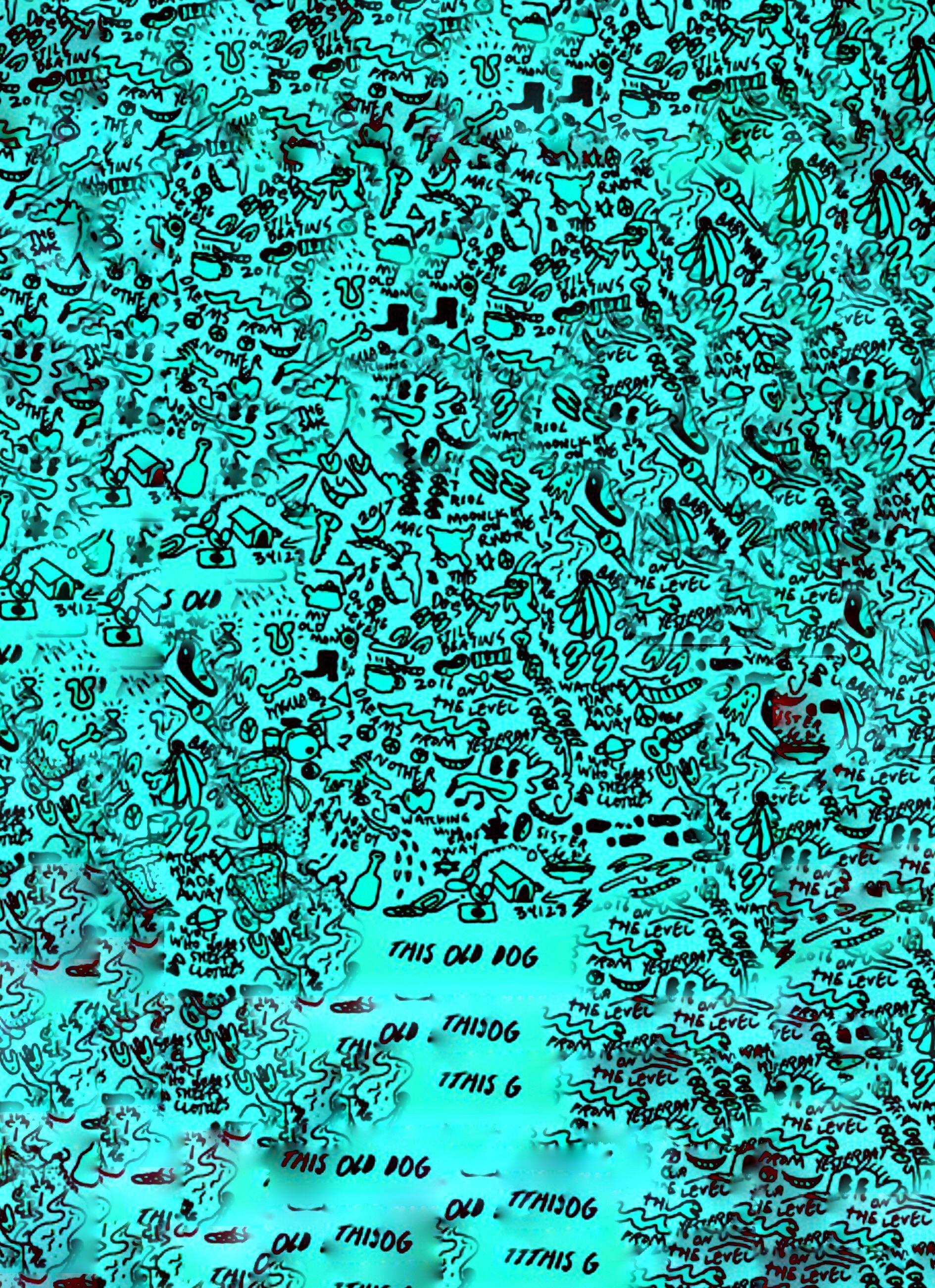 Made this, this old dog wallpaper, r