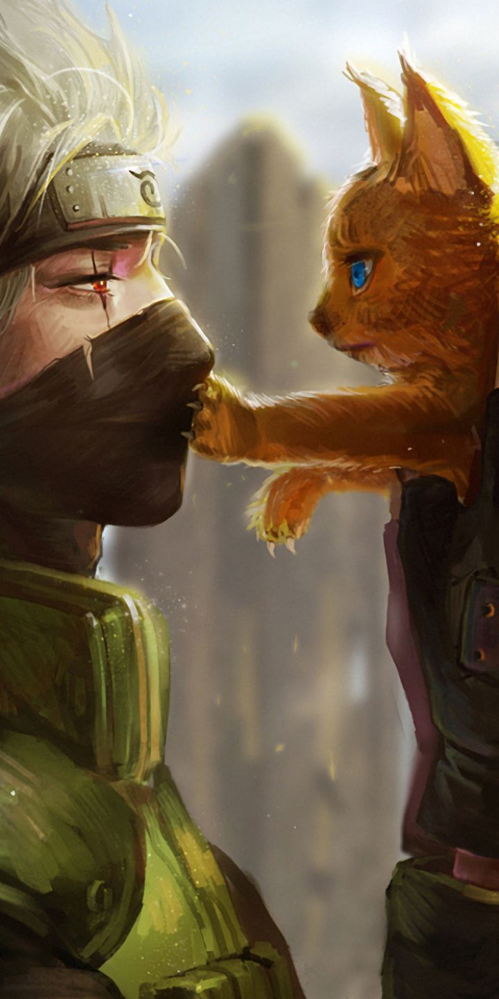 Mobile wallpaper: Anime, Naruto, Fox