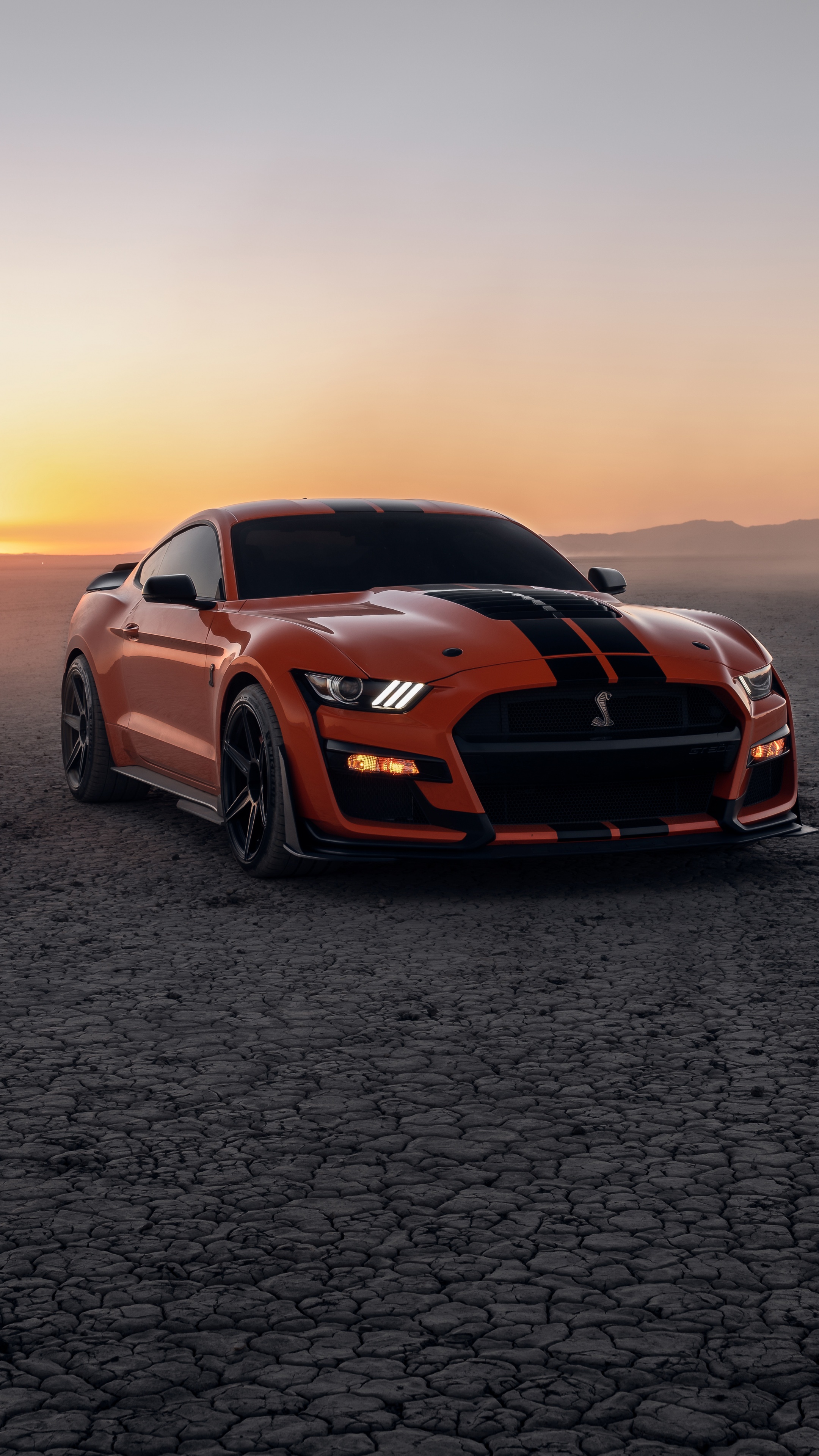 Ford Mustang Shelby GT500 Wallpaper 4K